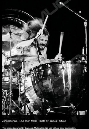 Ο θρύλος John Bonham: Παίζοντας με τις μπαγκέτες της Promuco στο www.zaranikas.gr